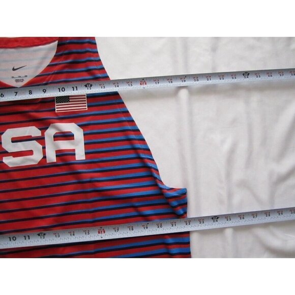 New Nike Pro Elite Olympic Team USA Track Field Singlet Sz XXL (AO8672-602)NW134 - Picture 7 of 10